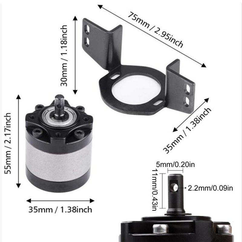 1:17 Planetary Gear Ratio Gear - đánh giá và giá Brushless Motor Thrust Test Stand